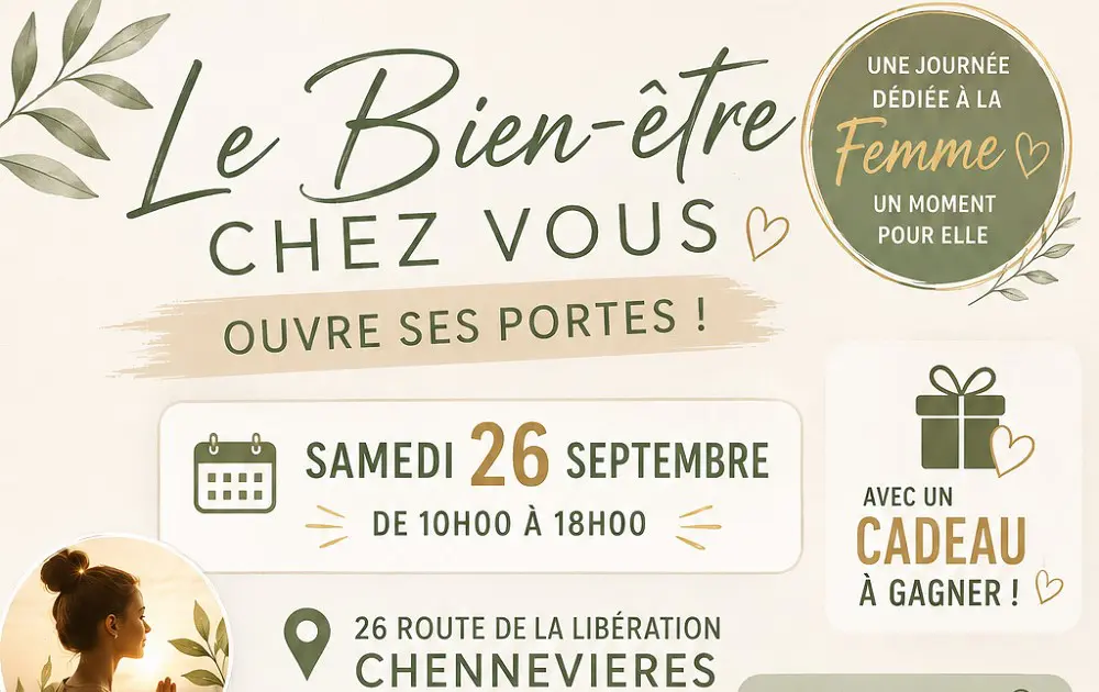 Journée portes ouvertes : Le Bien-être chez vous à Chennevières
