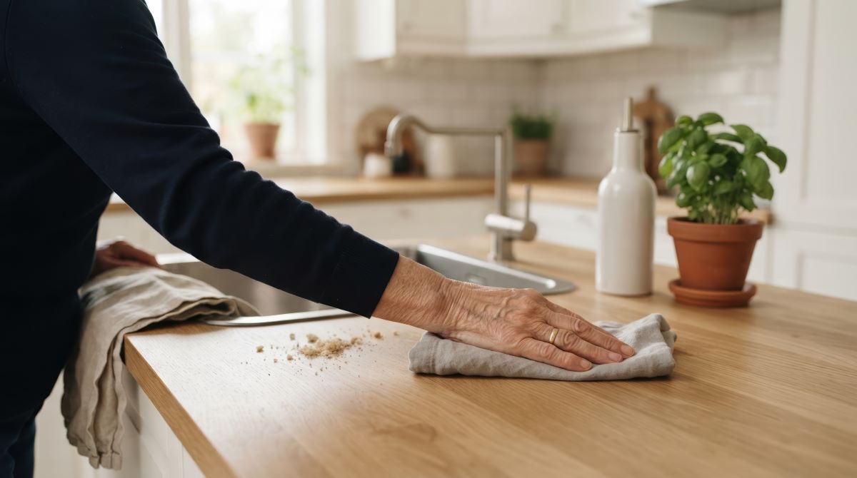 Aide au ménage senior bien etre chez vous